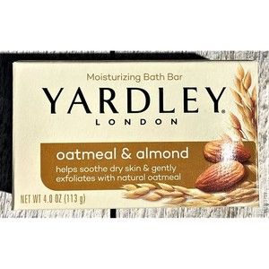 Yardley Oatmeal & Almond Bar Soap - 4oz Bar